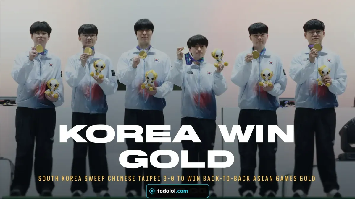 Corea del Sur celebra el oro en los Juegos Asiáticos 2026