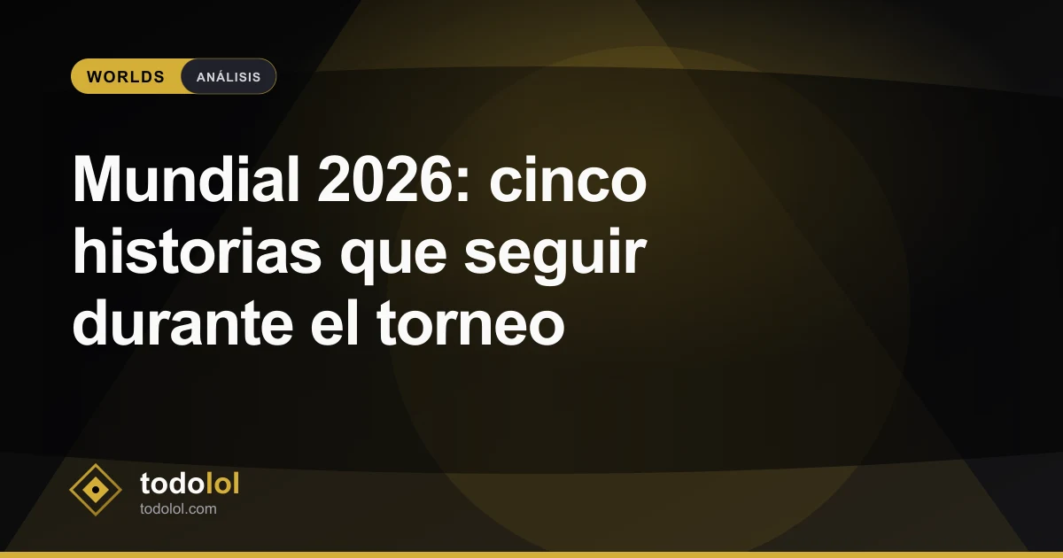 Portada de Mundial 2026: cinco historias que seguir durante el torneo